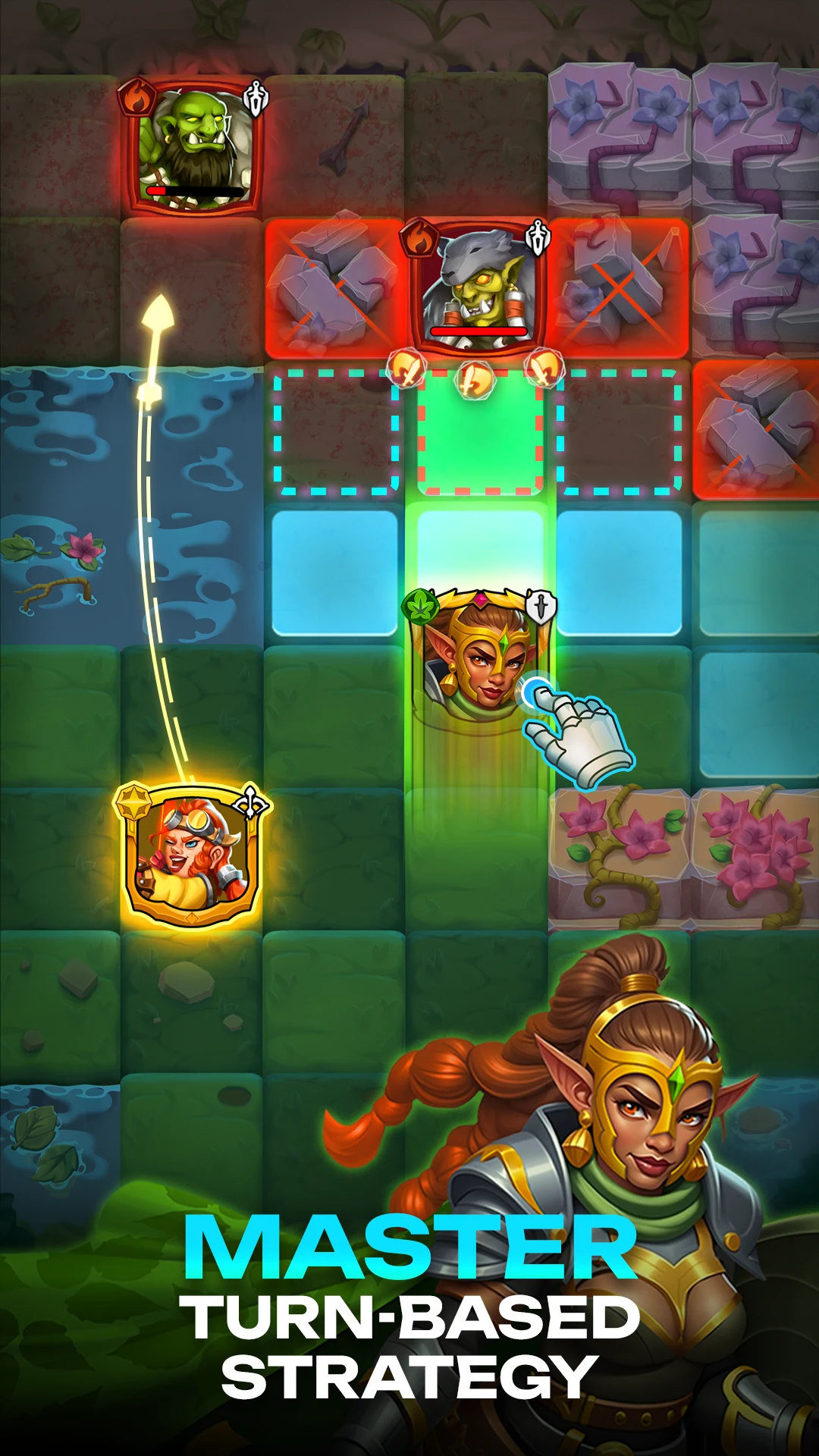 Friends & Dragons:Tactical RPG screenshot