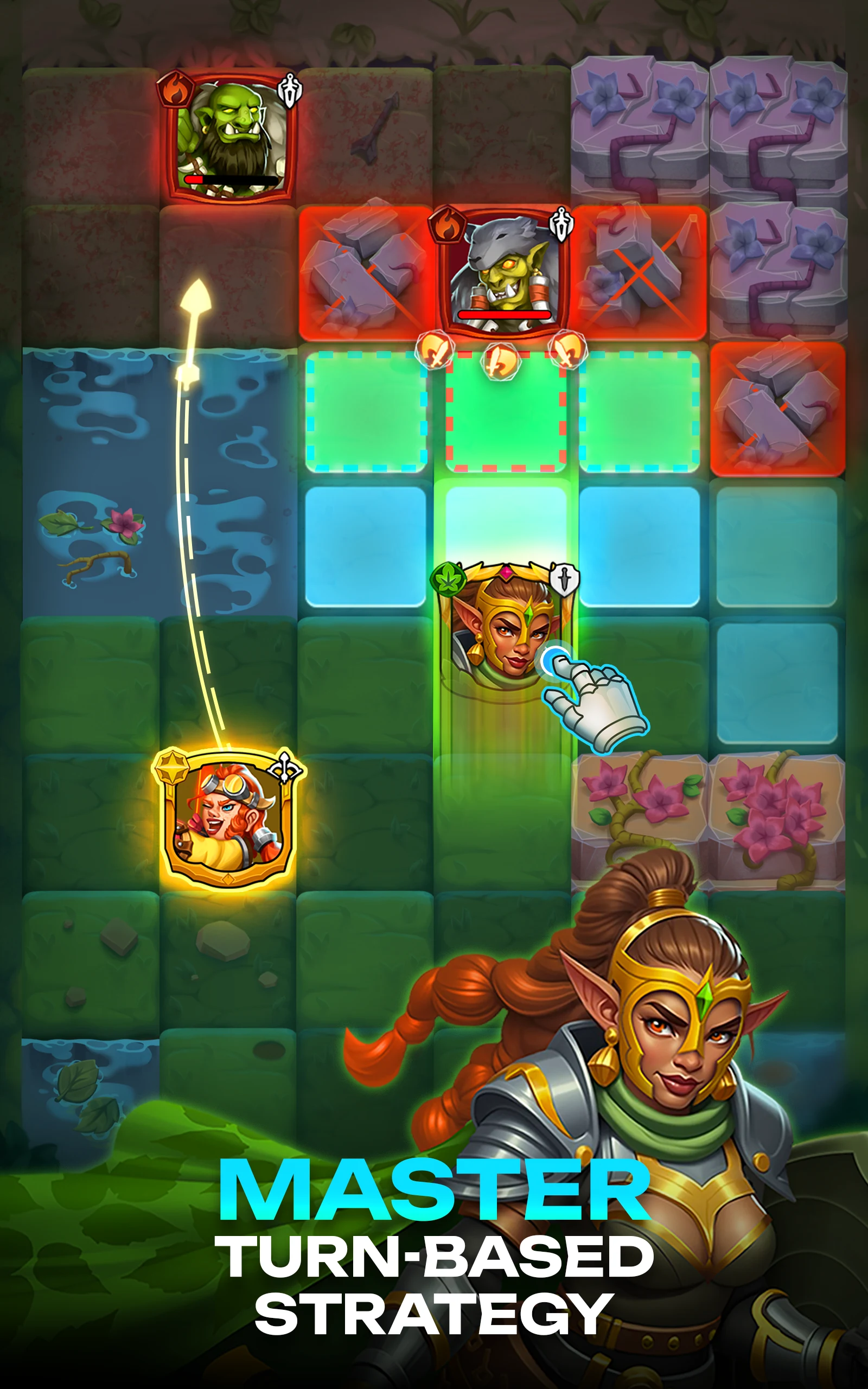 Friends & Dragons:Tactical RPG screenshot
